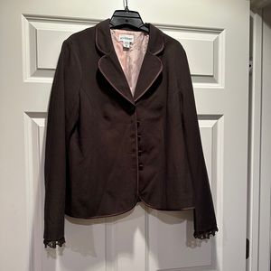 Motherhood blazer/ brown sz. M